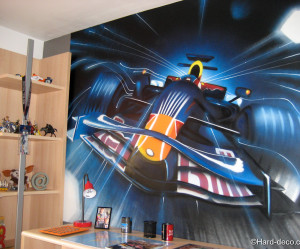 deco chambre ado voiture