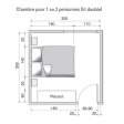 deco chambre adulte 8m2