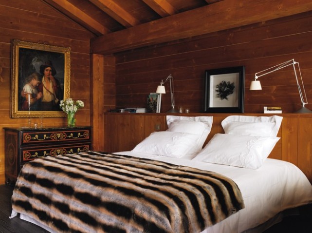 deco chambre chalet