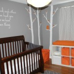 deco chambre fille gris