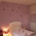 deco chambre fille gris parme