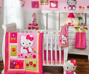 deco chambre fille hello kitty