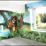 deco chambre garcon graffiti