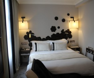 deco chambre lit blanc