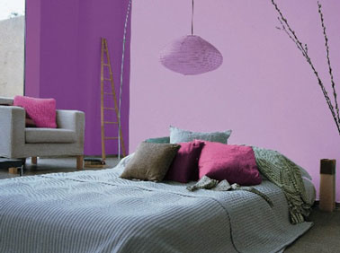 deco chambre parme