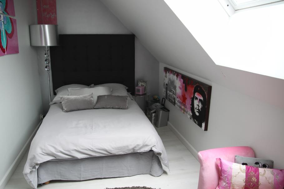 deco chambre rose et gris