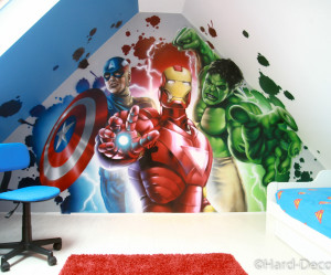 deco chambre super heros