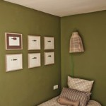 deco chambre vert kaki