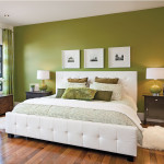 deco chambre vert kaki