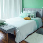 deco chambre vert kaki