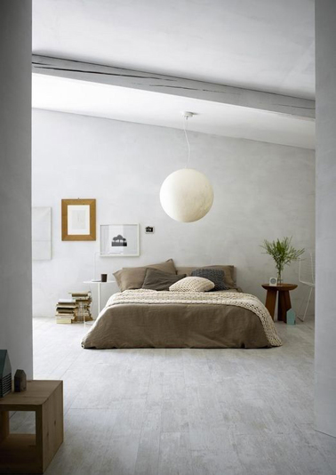 deco chambre zen taupe