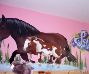 deco de chambre theme cheval