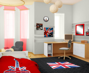 deco pour chambre london