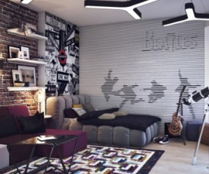 decoration chambre ado mur