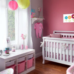 decoration chambre bebe fille rose