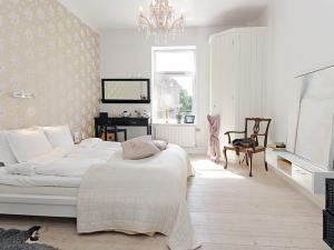 decoration chambre blanche