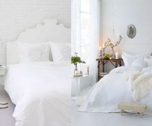 decoration chambre blanche