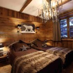 decoration chambre chalet