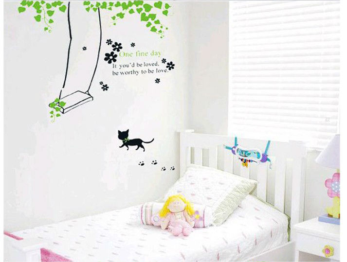 decoration chambre chat