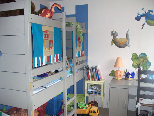 decoration chambre chevalier