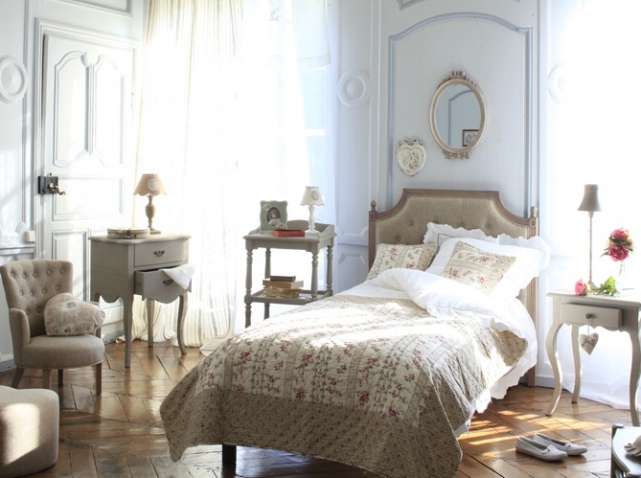 decoration chambre de charme