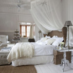 decoration chambre en blanc