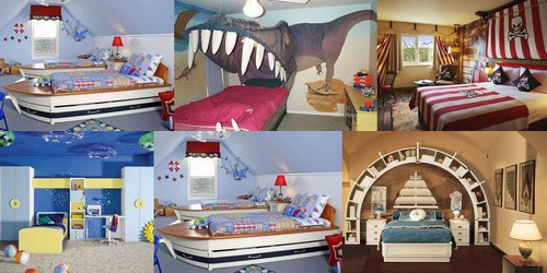 decoration chambre fille jeux
