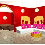 decoration chambre indou