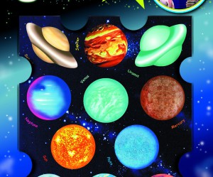 decoration chambre planete