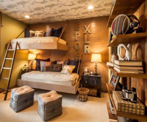 decoration chambre rustique adulte