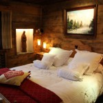 decoration chambre style chalet