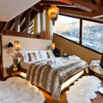 decoration chambre style chalet