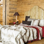decoration chambre style chalet