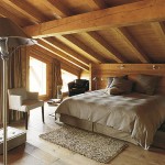 decoration chambre style chalet