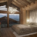 decoration chambre style chalet