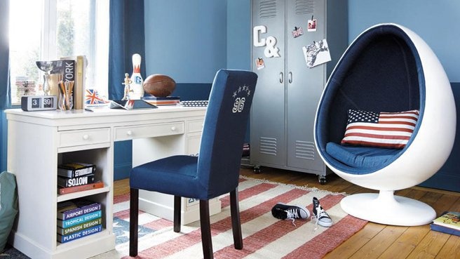 decoration chambre style usa