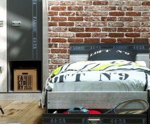 decoration chambre urbaine