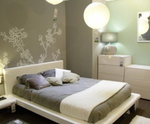 decoration de chambre a coucher avec papier peint
