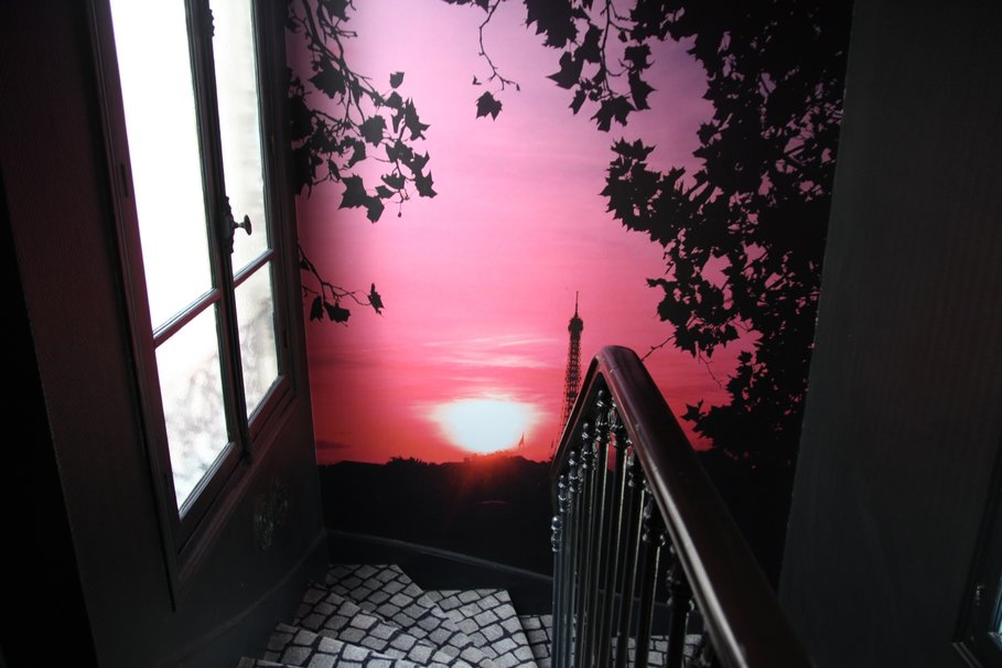 decoration de chambre rose et noir