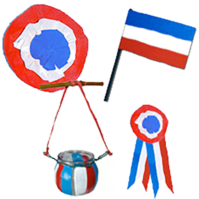 decoration du 14 juillet a faire soi meme