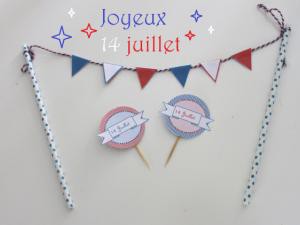 decoration du 14 juillet a faire soi meme