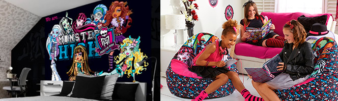 decoration pour chambre monster high