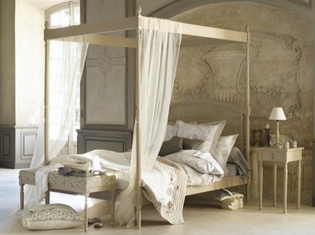 decoration pour lit a baldaquin