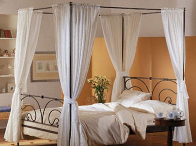 decoration pour lit a baldaquin