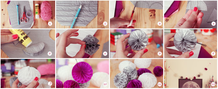 fabriquer deco pour bapteme