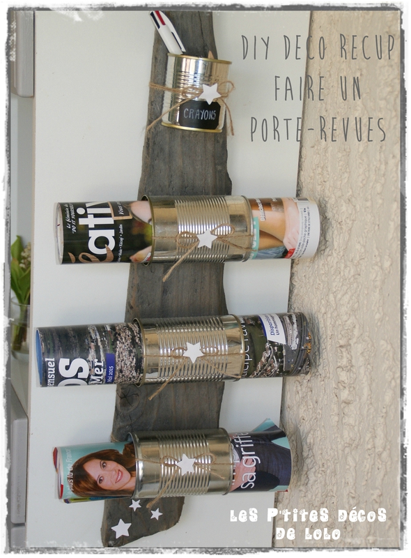 fabriquer un porte revue deco