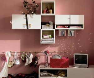 idee de rangement dans une chambre