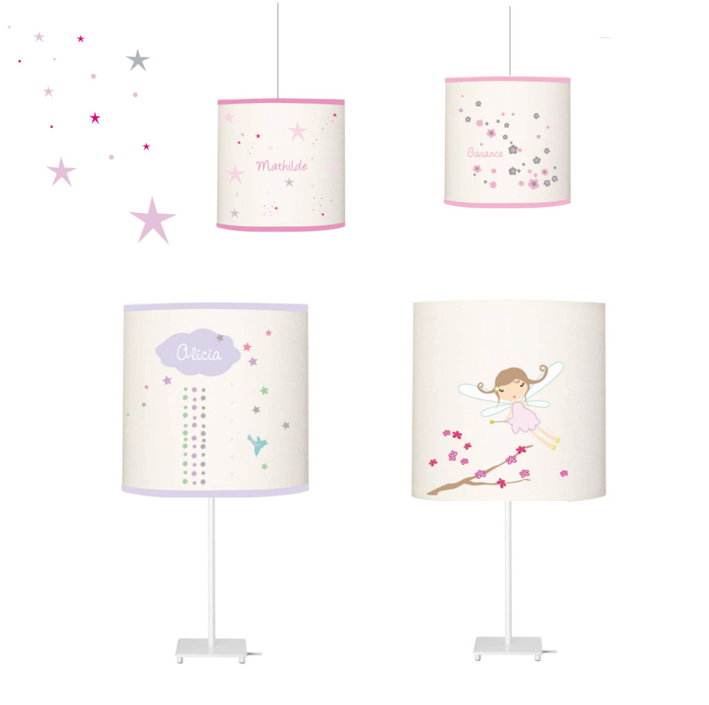 luminaires chambre bebe fille