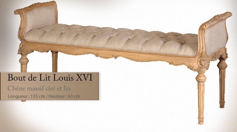 bout de lit louis xv