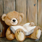 cadre ourson chambre bebe